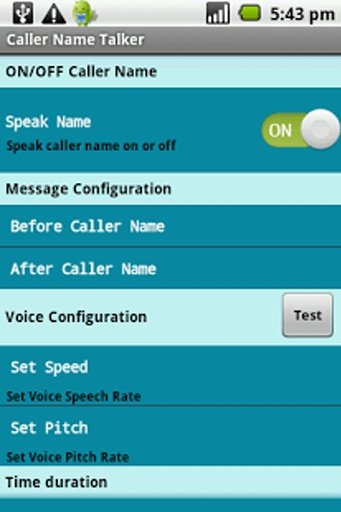 Caller Name Talker截图1