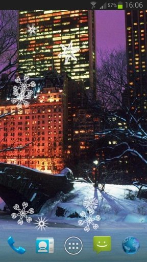 Christmas in New York LWP截图1