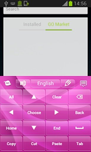 键盘主题粉红截图5
