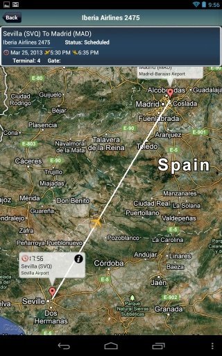 Seville Airport+Flight Tracker截图2