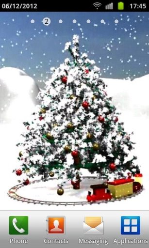 Snow Christmas Tree LWP截图4
