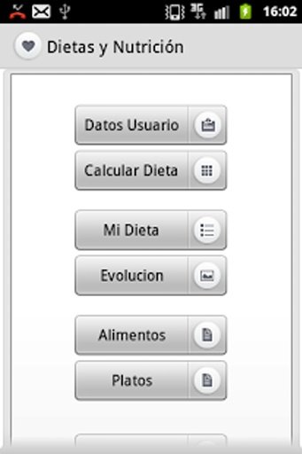 Dietas y Nutricion截图3
