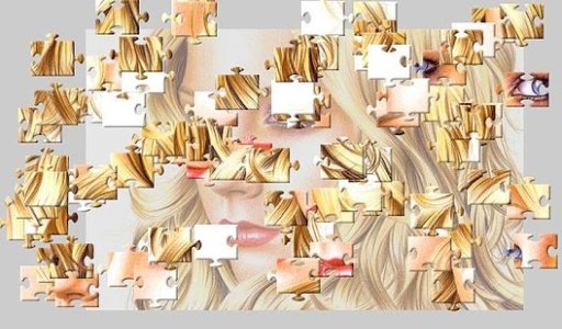 Avril Lavigne Jigsaw Game截图2