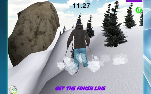 Skiing: Blizzard In Rocks截图7