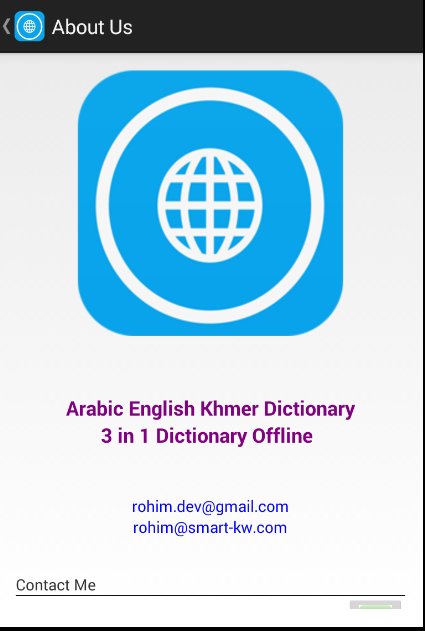 Arabic Eng Kh Dictionary截图3