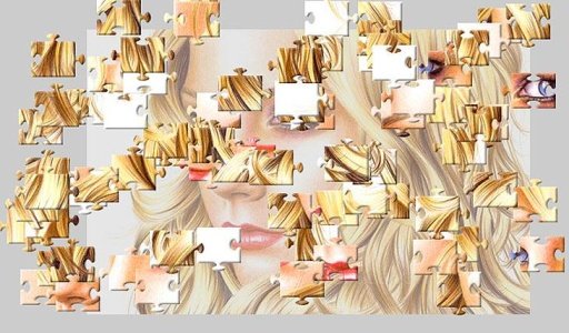 Avril Lavigne Jigsaw Game截图1