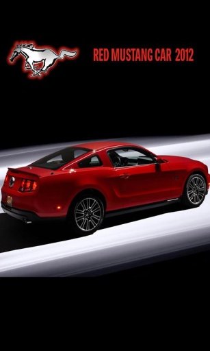 Red Mustang Car Live Wallpaper截图3