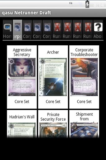 qasu Netrunner Draft截图3