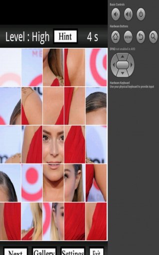 Alexa Vega Game Puzzel FANS截图2