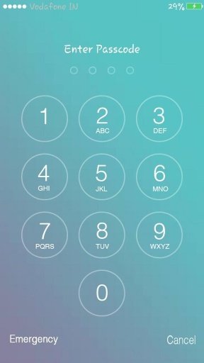 Keypad Pin Lockscreen截图6