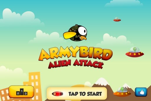 Army Bird - Alien Attack截图3