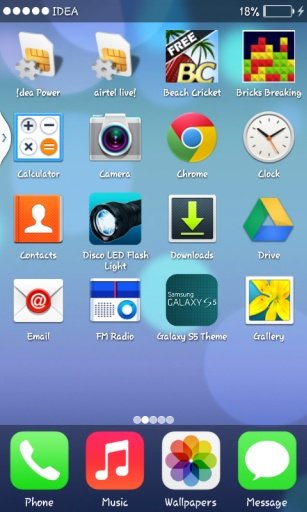 ios7 Launcher Theme截图5