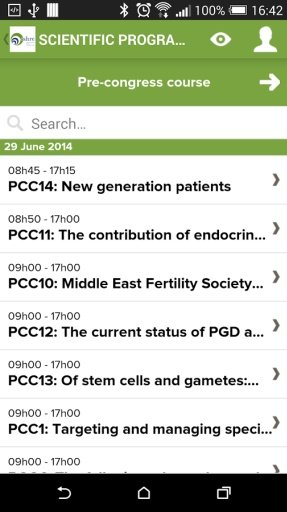 ESHRE 2014: the official app截图1
