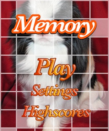 Japanese Chin Dogs Memory Game截图1