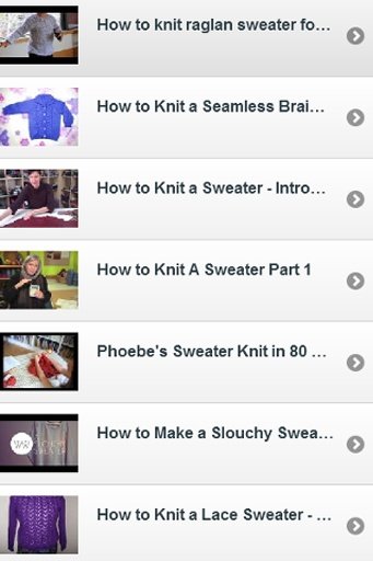 How to Knit a Sweater截图4