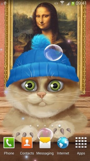 Kitten The Cat Live Wallpaper截图2