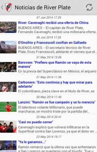 Noticias de River Plate截图5