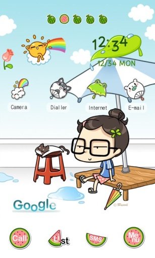 CUKI Theme Watermelon Hams截图2