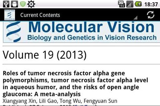 Molecular Vision截图4