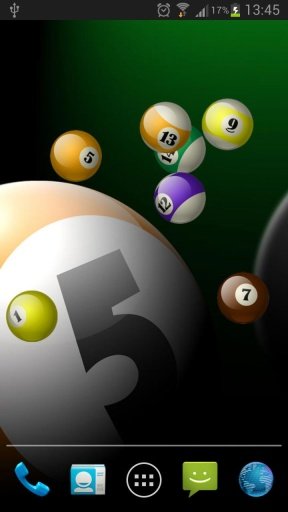 Billiard Balls Live Wallpaper截图1