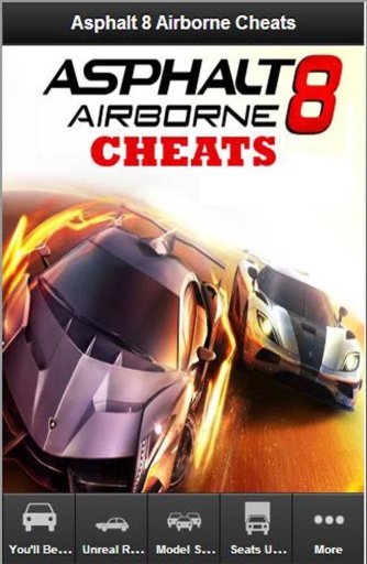 Asphalt 8 Airborne Cheats截图1