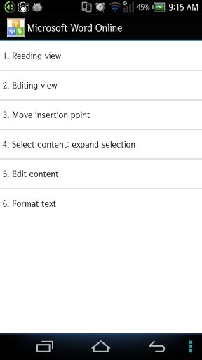 Office 365 keyboard shortcuts截图6