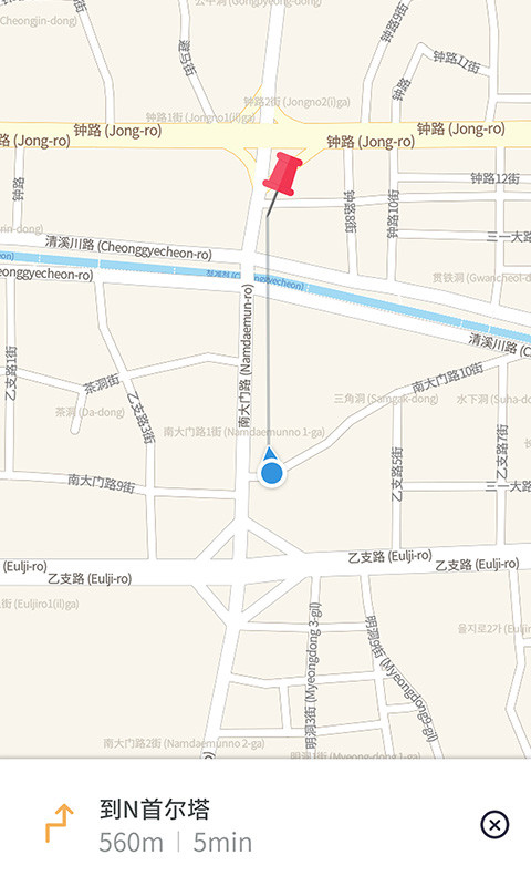 首尔地图地铁截图2