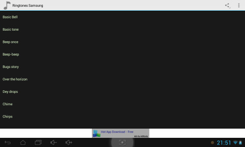 Ringtones Samsung截图2