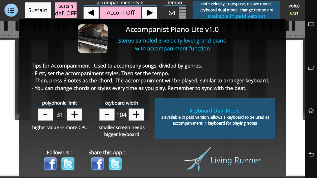 Accompanist Piano - Lite截图4