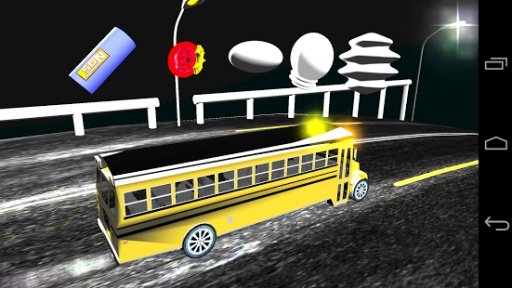 Toddler School Bus Kids Toy 3D截图4