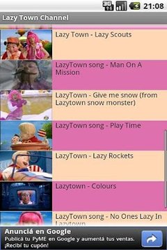 Lazy Town Channel截图