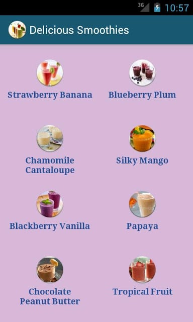 Delicious Smoothies截图2