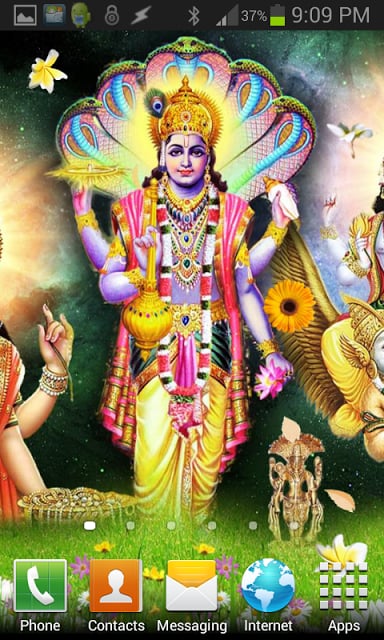 Lord VISHNU HQ Live Wallpaper截图6