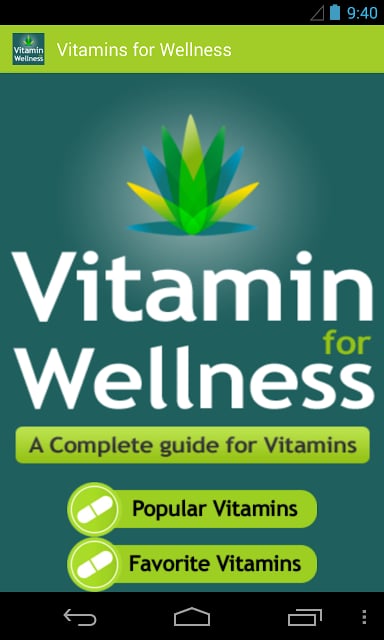 Vitamins for Wellness截图3