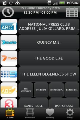 TV &amp; Movie Guide Australia截图5