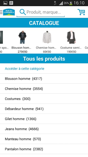 Rue du Commerce - Shopping App截图7