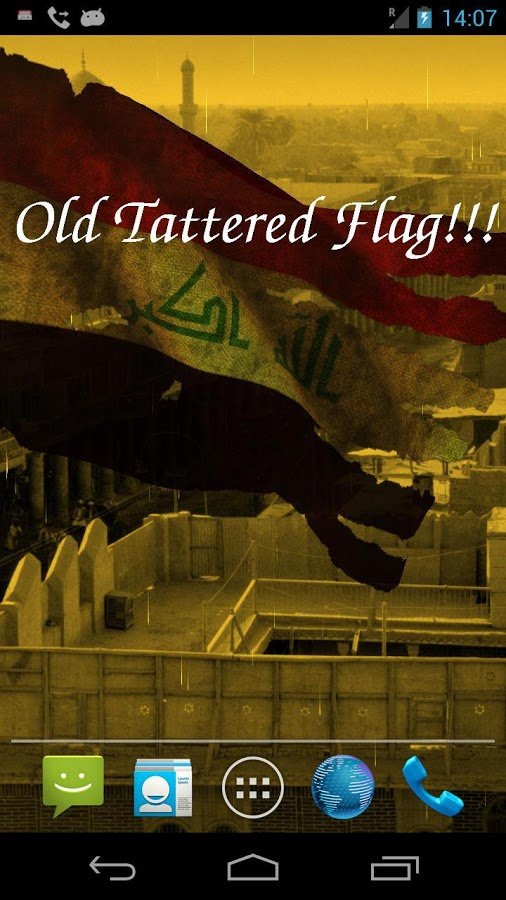 3D Iraq Flag截图3