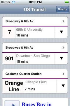 Real Time San Francisco Buses截图