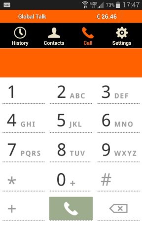 Global Talk Internet Calling截图3