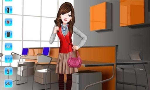 Dress Up - Office Girl Game截图4