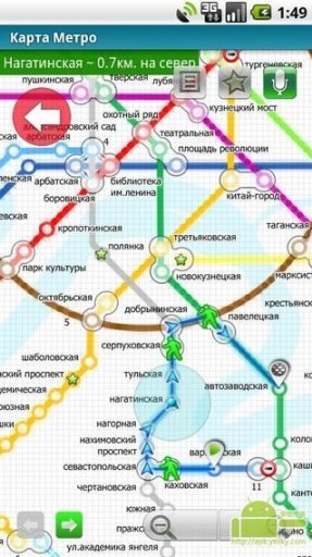 莫斯科(程式化的地图＃1)截图2