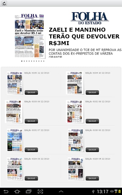 Jornal Folha do Est.截图2