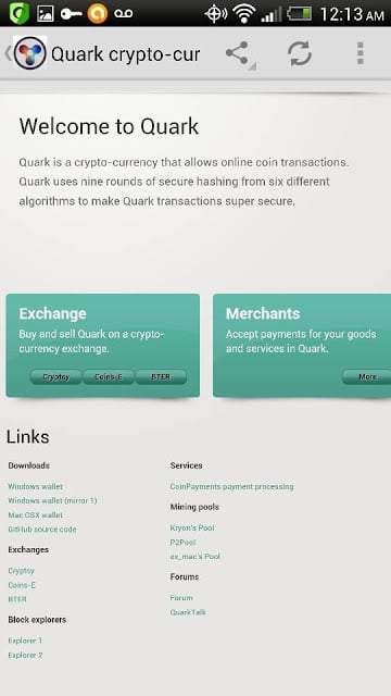 Quarkcoin News Pre-Beta Access截图7