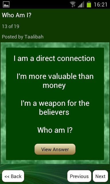 Islamic Who Am I?截图2