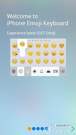 IOS7 表情键盘截图4