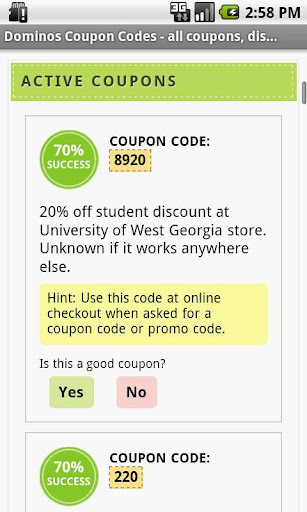 Pizza Coupons, Fast Food Deals截图1