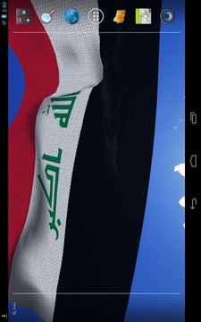 3D Iraq Flag截图