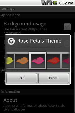 Rose Petals Live Wallpaper截图