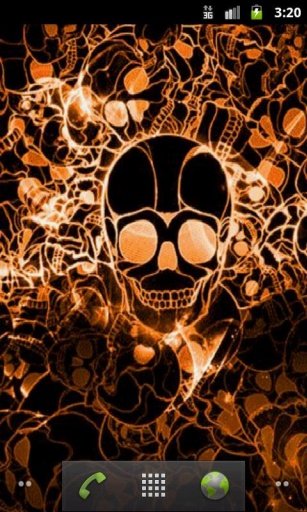 Colorful Skull Live Wallpaper截图2