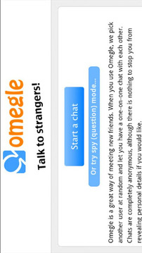 Omegle Mobile App free截图